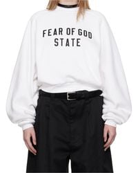 Fear Of God - Ribbed Round-Neck Sweatshirt - Lyst