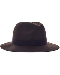 Giorgio Armani - Classic Felt Hat - Lyst