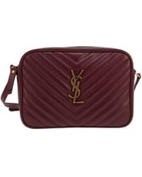 Saint Laurent - Zippered Shoulder Bag - Lyst