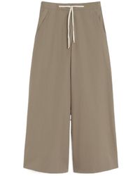 Max Mara - 'S Gufo Drawstring Wide-Leg Pants - Lyst