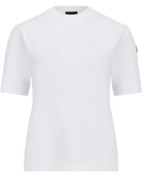 Moncler - Embossed Logo T-Shirt - Lyst
