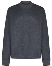Jil Sander - Mock Neck Knitted Jumper - Lyst