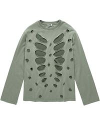 AVAVAV - Semi-Distressed Layered T-Shirt - Lyst
