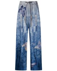 Pierre Louis Mascia - Aloe Wide-Leg Pants - Lyst