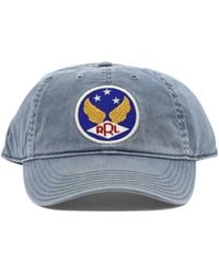 RRL - Ralph Lauren Logo Patch Baseball Cap - Lyst