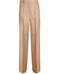 Incotex - Linen Trousers - Lyst
