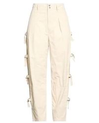 Isabel Marant - Solid Color Slim Fit Casual Pants - Lyst
