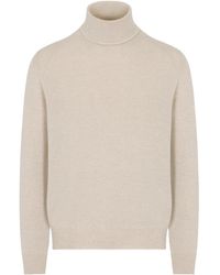 Brioni - Turtleneck Knitted Jumper - Lyst