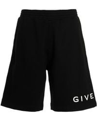 Givenchy - Logo Printed Pocketed Shorts - Lyst