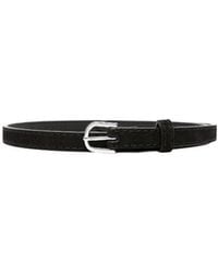 TOTEME - Totême Thin Buckle Belt - Lyst