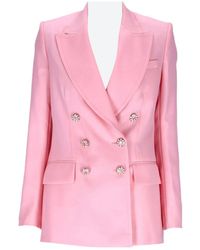 CASABLANCA - Double-Breasted Tailored Blazer - Lyst