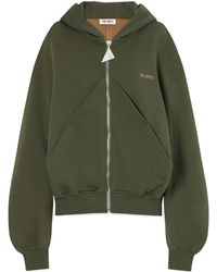 The Attico - Zipper Hoodie - Lyst