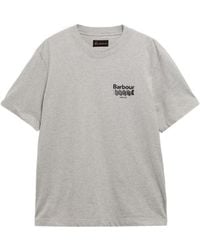 Barbour - Graphic-Print T-Shirt - Lyst