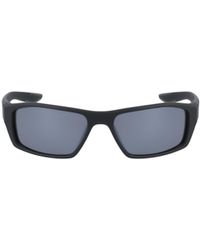 Nike - Brazen Shadow Rectangle Frame Sunglasses - Lyst