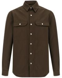 Rick Owens - Outershirt Shirt - Lyst