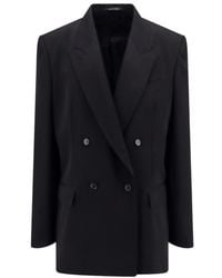 Balenciaga - Double-Breasted Jacket - Lyst
