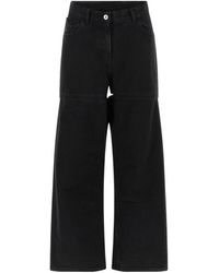 The Attico - Belt Loop Denim Trousers - Lyst