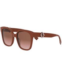 Fendi - Full Frame Sunglasses - Lyst