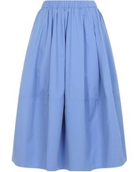 Co. - Bubble Midi Skirt - Lyst