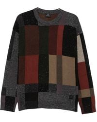 Paul Smith - Colour-Block Crew-Neck Sweater - Lyst