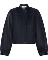 Max Mara - Technical Mesh Boxy Jacket - Lyst