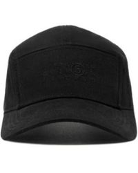 MM6 by Maison Margiela - Logo Embroidered Baseball Cap - Lyst