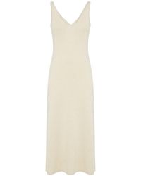 Gabriela Hearst - V-Neck Dress - Lyst