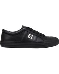 Fendi - Domino Low-Top Sneakers - Lyst