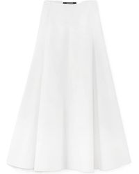 Jacquemus - La Jupe Triangle Flared Skirt - Lyst