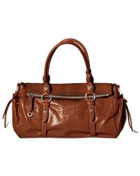 Miu Miu - Shiny Leather Handbag - Lyst