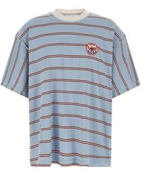 Song For The Mute - Gym Tee Striped Oversized T-Shirt - Lyst