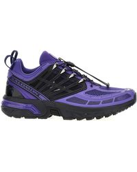 Salomon Lab - Salomon Acs Pro Logo Printed Sneakers - Lyst