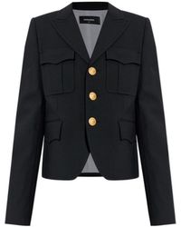 DSquared² - Button-Up Blazer - Lyst