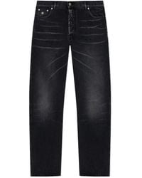 Moschino - Five-Pocket Faded Jeans - Lyst