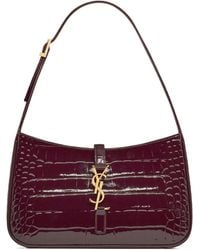 Saint Laurent - Le 5 À 7 Embossed Shoulder Bag - Lyst