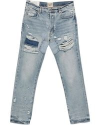 GALLERY DEPT. - Bowery 5001 Straight-Leg Distressed Jeans - Lyst