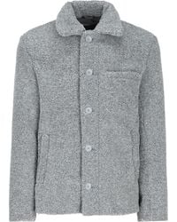 Herno - Teddy Shacket Jacket - Lyst