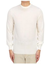 Drumohr - Round Neck Long-Sleeved Sweater - Lyst