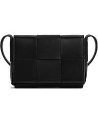 Bottega Veneta - Intreccio Cassette Mini Crossbody Bag - Lyst