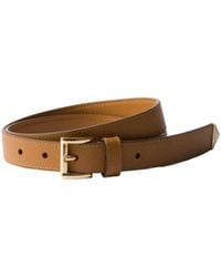 Prada - Logo Detailed Buckled Belt - Lyst