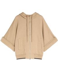 Max Mara - Zipper Hooded Casual Jacket - Lyst