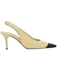 Manolo Blahnik - Gaius Slingback Pointed Toe Pumps - Lyst