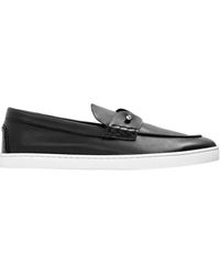 Christian Louboutin - Lapel Detail Loafers - Lyst