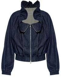 Dries Van Noten - Long Sleeve Denim Jacket - Lyst