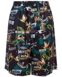 Givenchy - Motel Printed Bermuda Shorts - Lyst