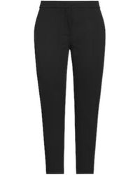 Max Mara - Solid Stretch Knit Trousers - Lyst