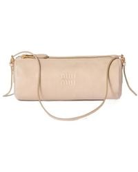 Miu Miu - Nappa Leather Pouch - Lyst