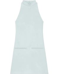 Courreges - Courrèges Heritage Crepe A-Line Dress - Lyst