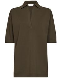 Max Mara - Long Crepe Knitted Top - Lyst