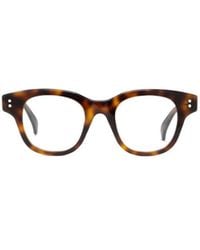 KENZO - Wayfarer-Frame Logo Printed Glasses - Lyst